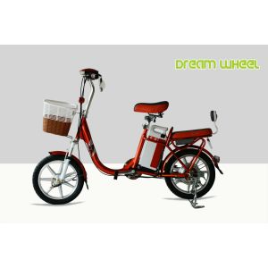 China 25km/H Two Wheel Drive Electric Bike Scooter 48V 12Ah Drum Brake With Lock on sale
