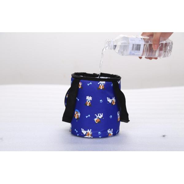 2 Color Water Proof Car Accessories Trash Bin , Collapsible Car Trash Can