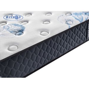 Knitted Fabric Memory Foam Pocket Coil Mattress Bedding Set