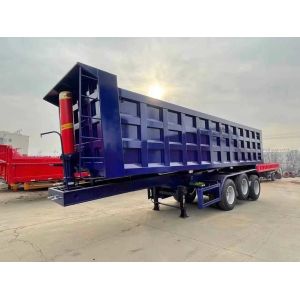 Customization Heavy Mechanical Suspension Dump Trailer for 80ton Ore Transportat