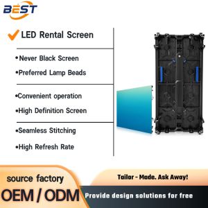 Waterproof Outdoor LED Rental Display P3/P4/P5/P6/P10 for Stadium Advertising