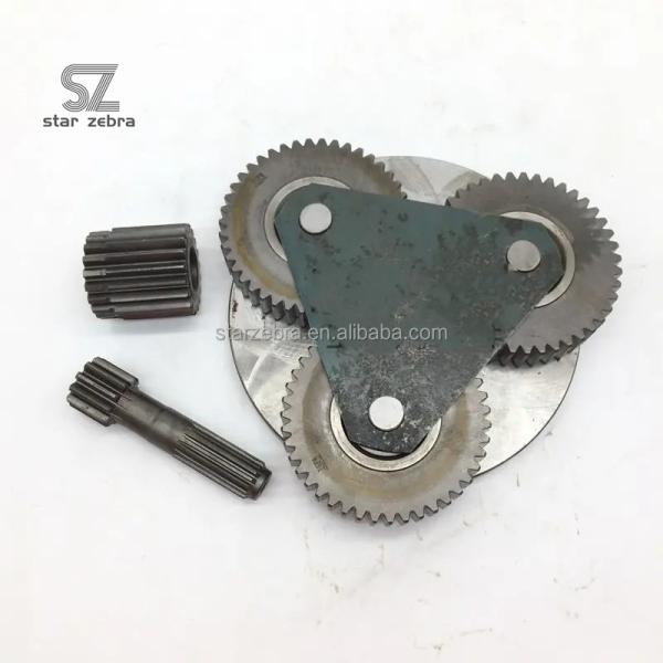 Excavator Samsung Teeth First and Second Sun Gear Vertical Shaft Assembly with Kubota KX161 Walking Motor