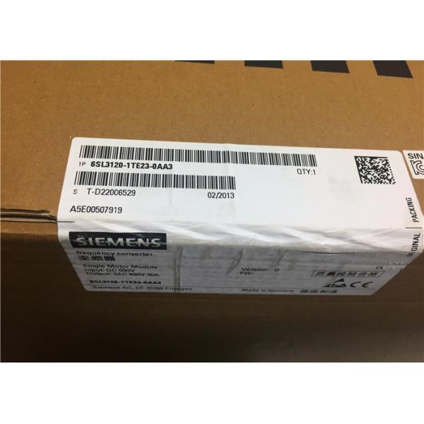 Siemens 6SL3120-1TE23-0AA3 Frequency Inverter For Single Phase Motor SINAMICS