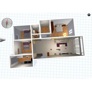 Double Deck Villa Large Container Homes Easy Installation With All Facilities