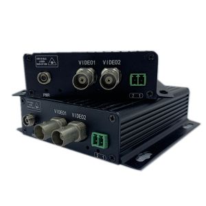 Analog Video Media Converter With RS485/RS422 Data SM/MM Fiber Extension CE DC5V DC12V