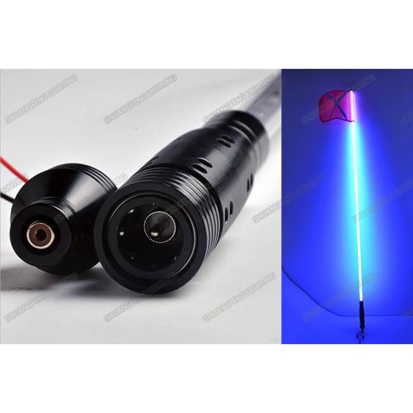 RGB Color UTV LED Whip Lights , 5 / 6 Feet Quick Disconnect LED Flag Light 5050