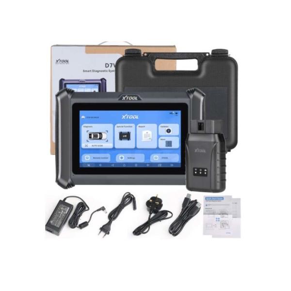 Quality 2024 XTOOL D7W D7WIFI Bi-directional All Systems Diagnostic & Key Programmer Support ECU Coding CAN FD & DOIP 40+ Servic wholesale