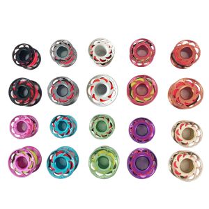 Customized Dive Rite Reel Multi Colored , Small Aluminum Finger Spool Reel