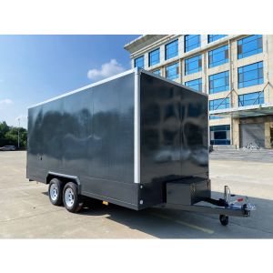 Steel structure Box Trailers Customizable Enclosed Cargo Trailer