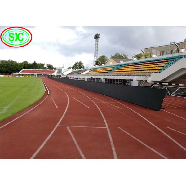 Die-Cast Aluminum Enclosure Rental Screen Soft Module RGB Panel P8 IP65 LED Stadium Billboards