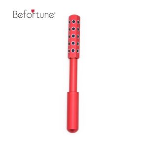 China Red Magic Face Roller Massage Roller Stick Accelerate Blood Circulation on sale