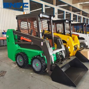 Moving Type Wheel Loader 25hp 300kg JC25 Skid Steer Loader with EPA Pekins