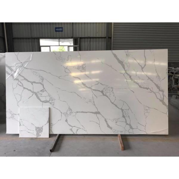 Quality Custom Cut Hard Surface Kitchen Countertops With Vein , Stone Kitchen Worktops wholesale