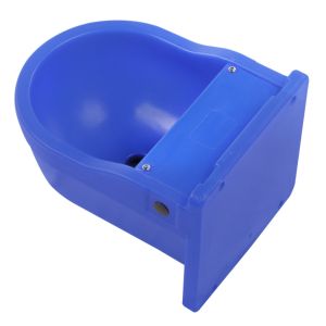 Livestock Water Bowl 2.5 Gallon Capacity Blue and Custom PP Plastic for Cattle