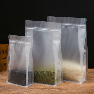 China Seal Zipper Plastic Biodegradable Food Packaging Bags on sale