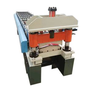 Metal Color Steel Arch Ridge Cap Roof Roll Forming Machine For Ridge Capping