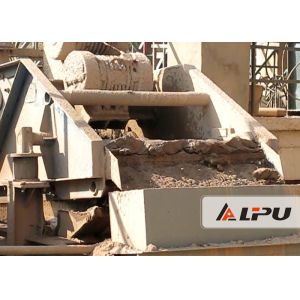 Vibration Frequency 1450 R/Min Sand Dewatering Screen In Sand Washing Plant