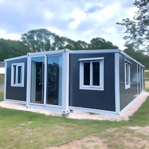20ft 40ft Expandable Prefabricated Portable Steel Building for Home Office or
