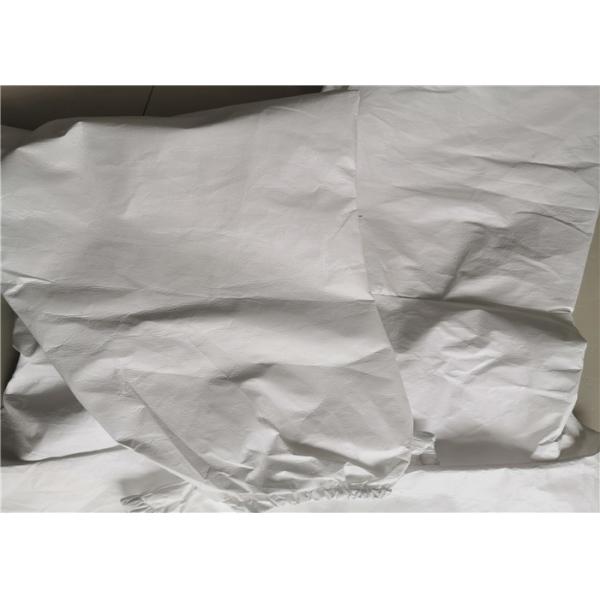 White Colour M L Xl Safety Disposable Protective Coverall Non Woven Protective