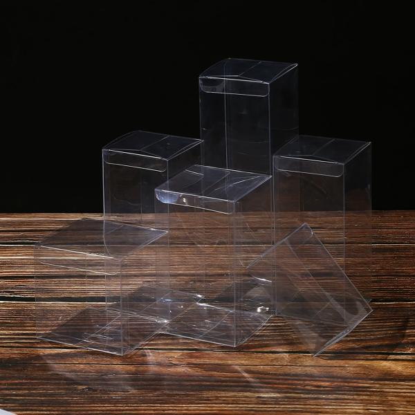 Custom Clear Pet Plastic Box Transparent Folding for Gift Packaging