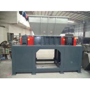 Customizable two shaft shredder machine plastic pipe hard plastic shredder