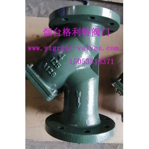 ANSI Y strainer flanged ends