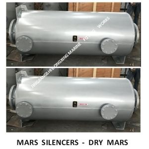 Sparks extinguished silencer for parking generator auxiliary engine, VTJZ-125A