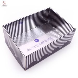 China Flat-Packed Silver Packaging Box | Corrugated Paperboard with Optional Lamination on sale