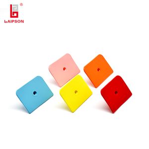 Cheap BASF TPU 52*38mm OEM Visual Plastic Laser Printing QR Code Pig Sheep Male Ear Tags for sale
