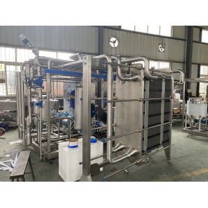 Hot Pasteurization Equipment For Dairy Processing Plant Pasteurized Milk/Yogurt
