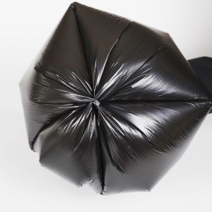 Drawstring Closure Medium Large Trash Bags for Sealing Handle HDPE/LDPE/LLDPE