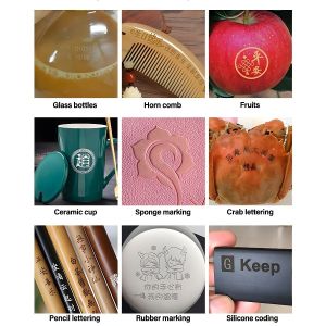 Laser Wavelength 30W 35W 60W Galvo CO2 Laser Marking Engraving Machine for