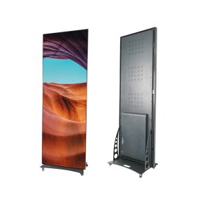 Cheap Ultra Slim LED Poster 960x1920MM Hanging / Wall Mounting / Splicing Installations for sale
