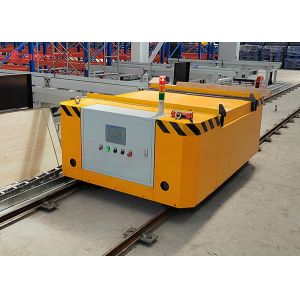 Automated Heavy Duty Factory Rail Trolley Transport Goods