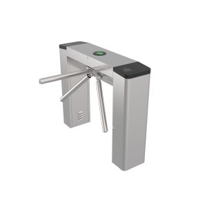 Outdoor Indoor Use Tripod Turnstile Gate Dry Contact With RFID QR
