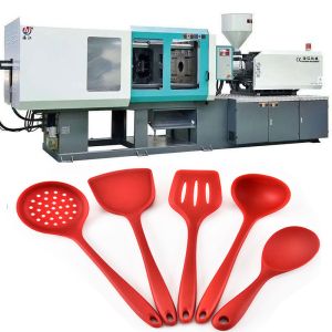 Multi-color plastic shovel rice production injection molding machine