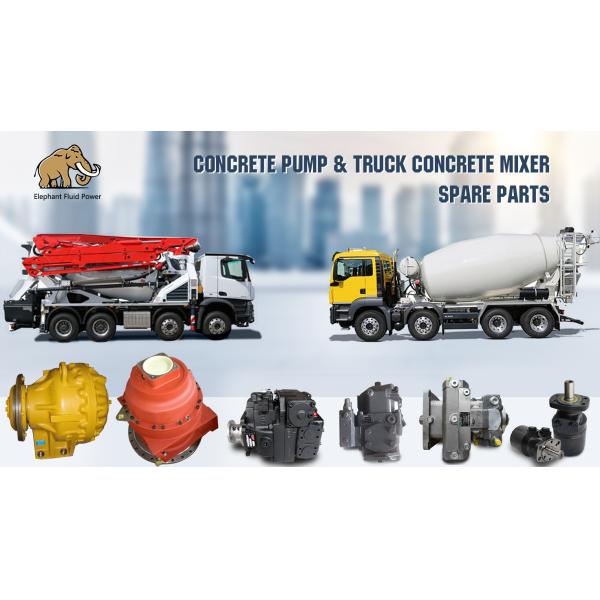 CML10 Construction Machinery Spare Parts PLM9 Cement Mixer Motor And Gearbox