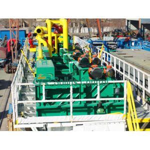 Water Based Management Drilling Mud System With 2 Screw Pumps 9000*2200*1300mm