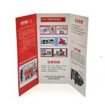 custom brochure printing folded brochure leaflet printing customized booklet