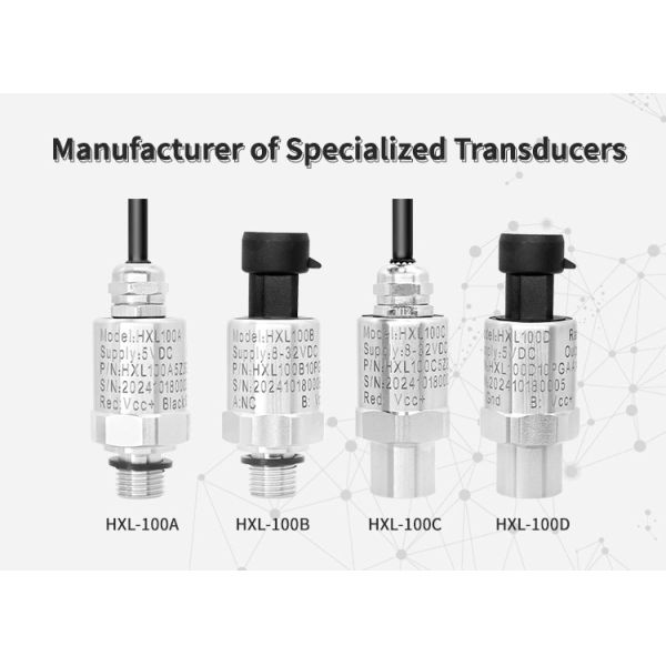Customizable Air Compressor Pressure Sensor with Wide Operating Temperature