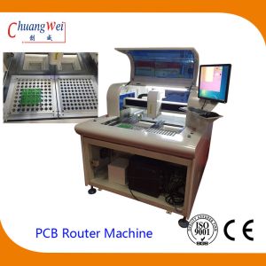 Cheap PCB Router Depanelizer with 2 Way Sliding Working Exchanger for sale