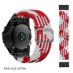 Quick Release 20mm 22mm Color Elastic Nylon Watch Strap Jiaming Fenix 7X