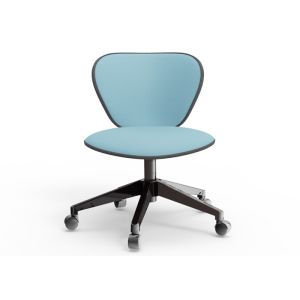 Reclining Home Office Swivel Desk Chair Leather With Castors