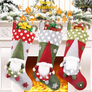 Buy cheap Stocking 3 Pack, 19 Inch 3D Gnomes Santa Christmas Beauty Cleansing Brush Facial from wholesalers