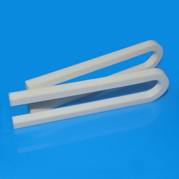 Quality U Shape Al2O3  Alumina Ceramic Components Precise Dimension Customized wholesale