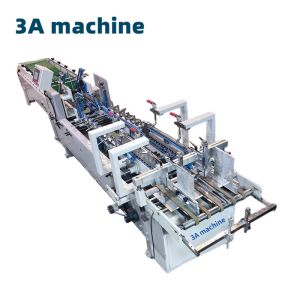 Side Glue Folding Way 6*1*1.35M Folder Gluer Machine for Fast Box Folding and