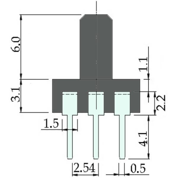 Non Corrosive Gas / Air Piezoelectric Pressure Sensor For Tyre Gauge