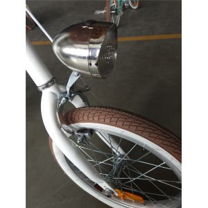 16*1.75 Tire Width Foldable Bike Adult Unisex Vintage Style Cycling Fold Up