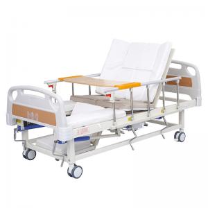 China Good price Health care medical multi function elderly nursing bed with toilet on sale