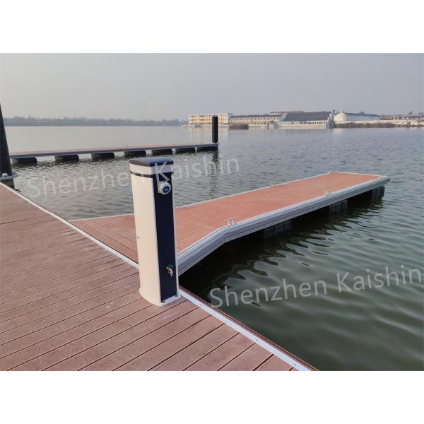 Marine Floating Finger Dock Customized Size 15-20 Years Lifespan Aluminum Alloy